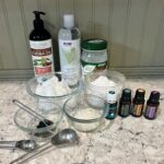 Ingredients for the best diy deodorant recipe